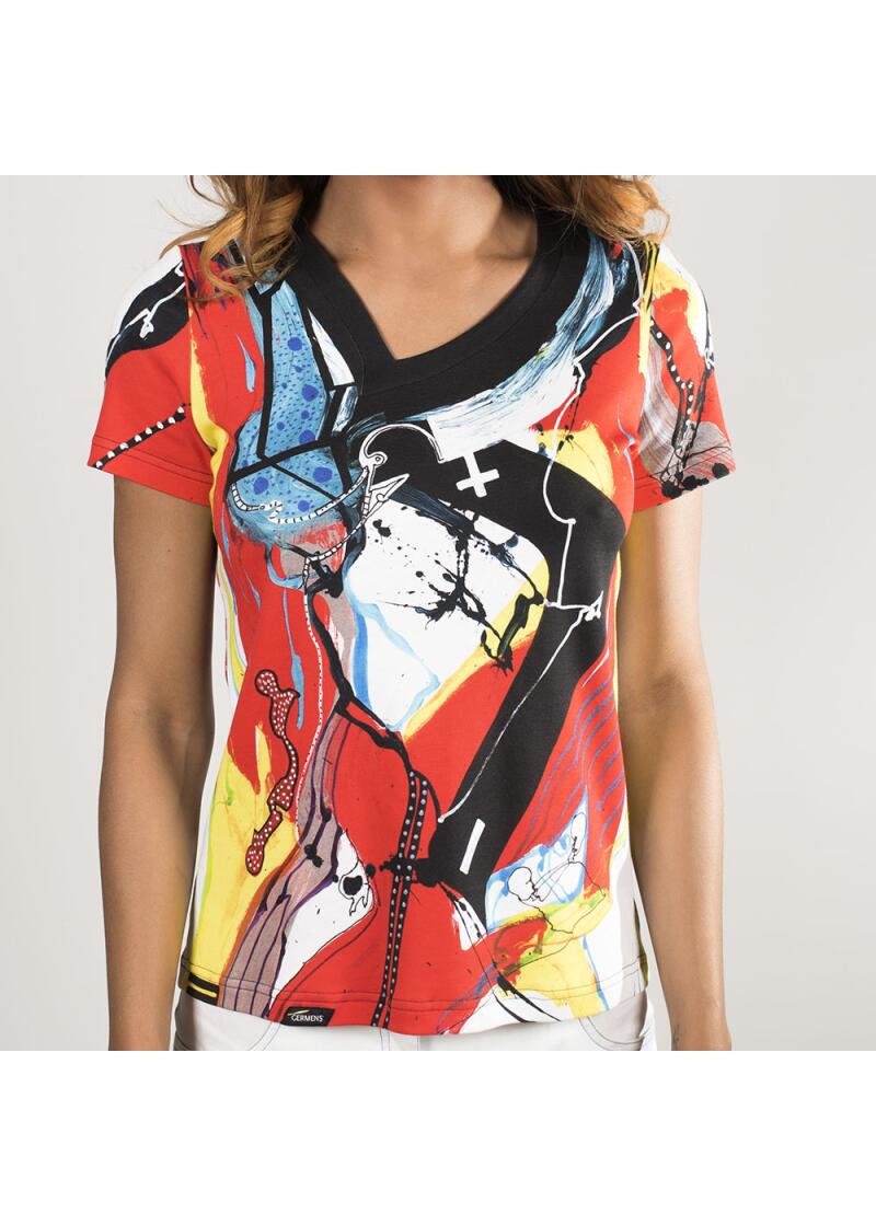 PLUSMINUS - Buntes Damen T-Shirt von GERMENS