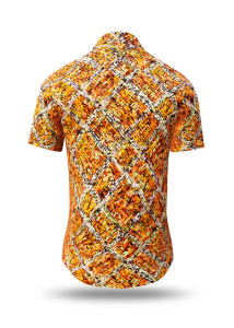 Sommerhemd Herren MIROUGE FALL - 100 % Baumwolle - 10...