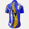 Summer shirt for men NEPTUNS PARTY - 100% cotton - 10 sizes from XS to 6XL - exceptional design - finest workmanship - fabrics made in Germany - limited edition and exclusive